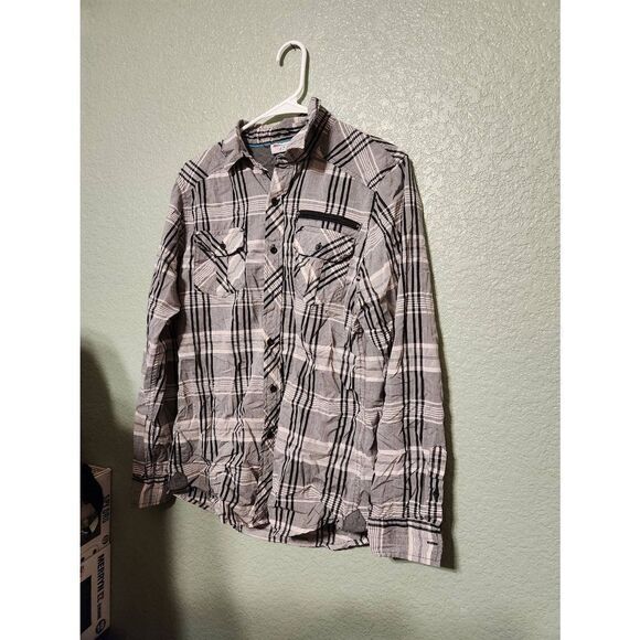 Mens 1775 small grey button up shirt - Picture 2 of 7